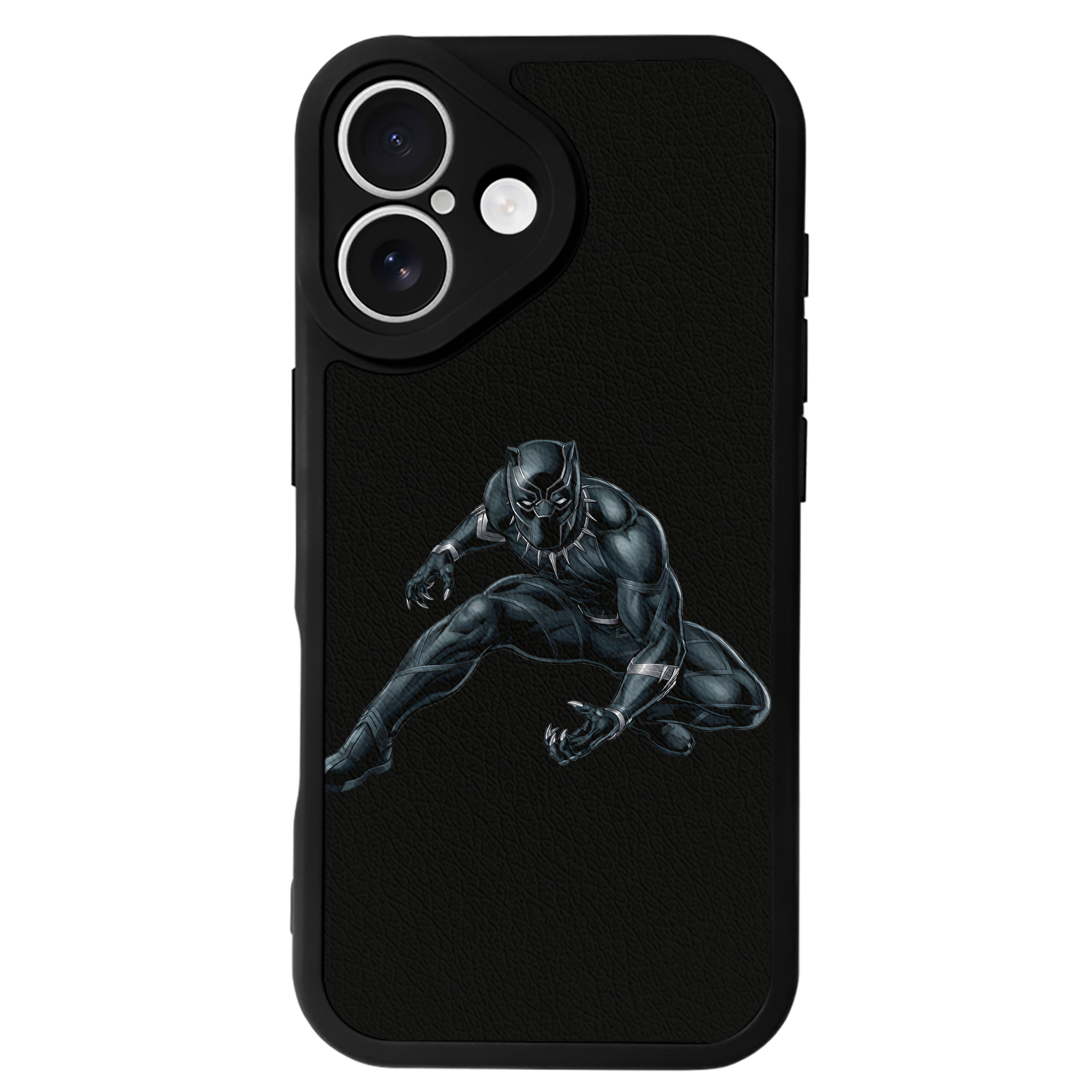 （画像用） アベンジャーズ The Avengers 【iPhone 16シリーズ対応】シリコンスマホケース（レザー調） 材質：シリコン
